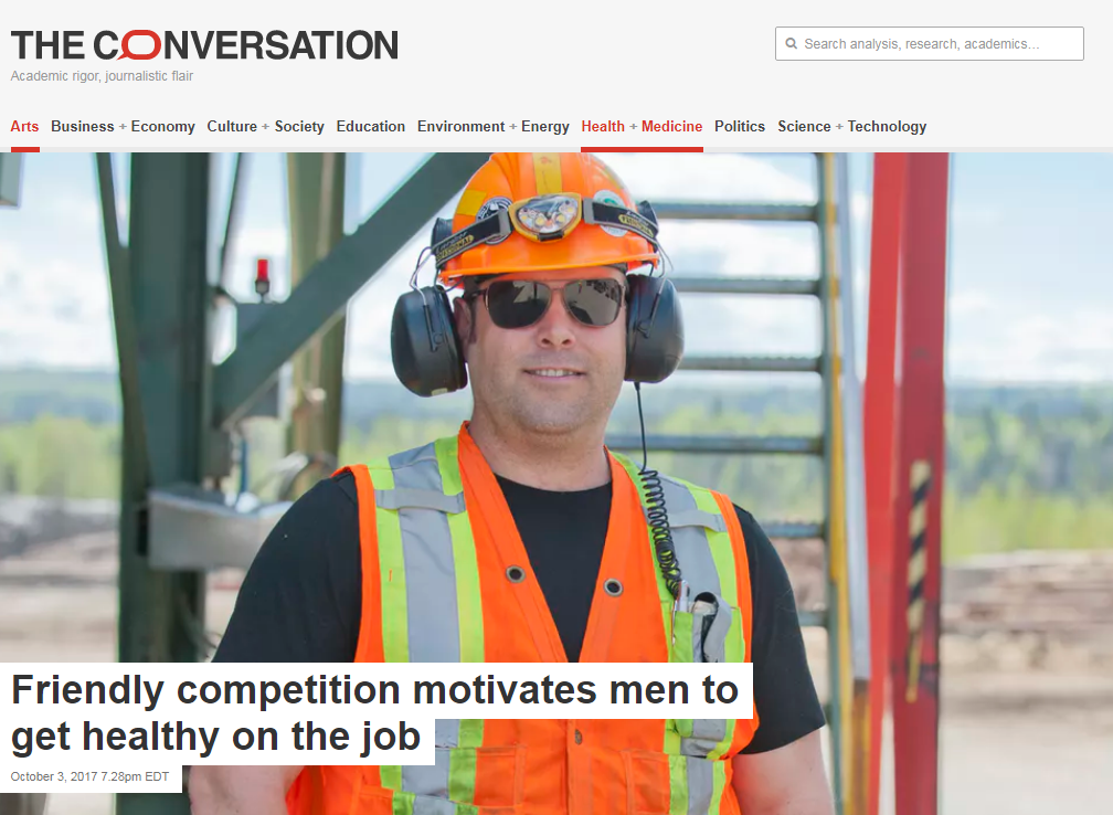 News POWERPLAY Men s Health At Work